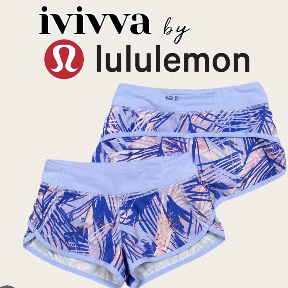 Ivivva By Lululemon Speedy Short SZ 12 PMPK/LAVD